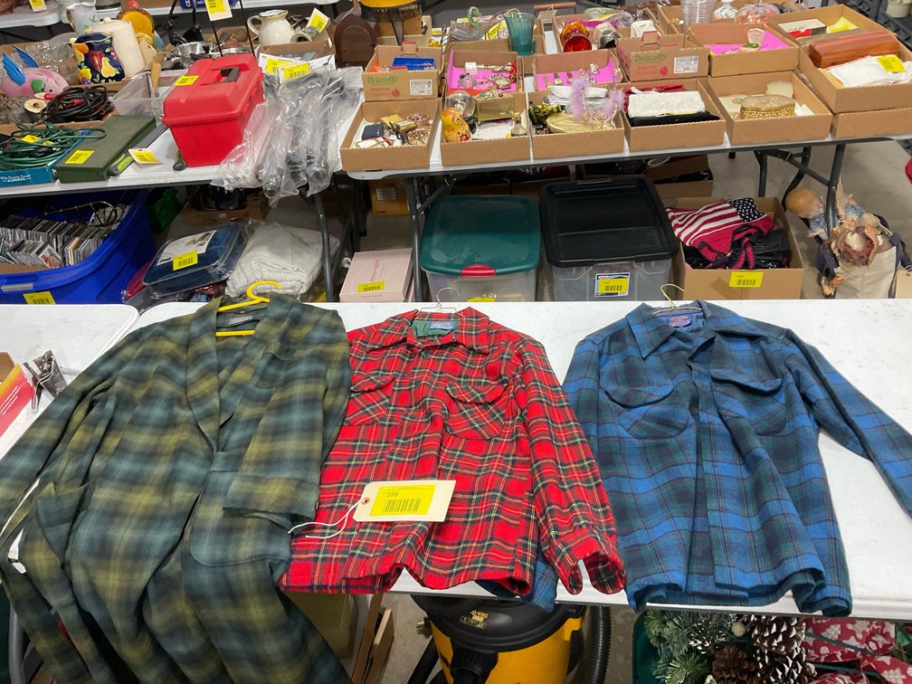 Pendleton shirts/robe