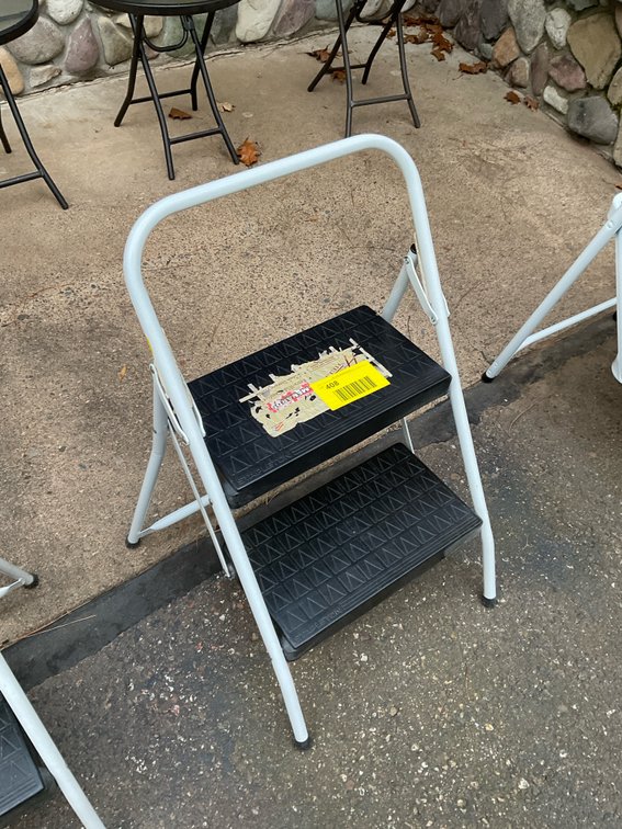 Two step stepstool