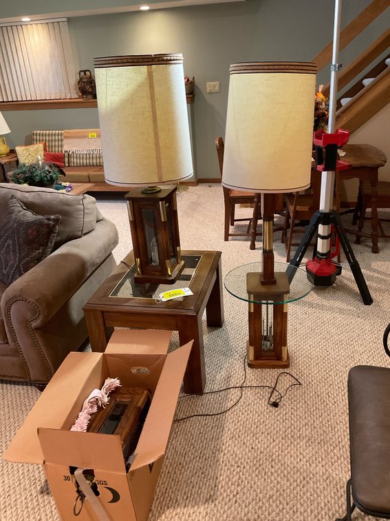 Three beautiful lamps