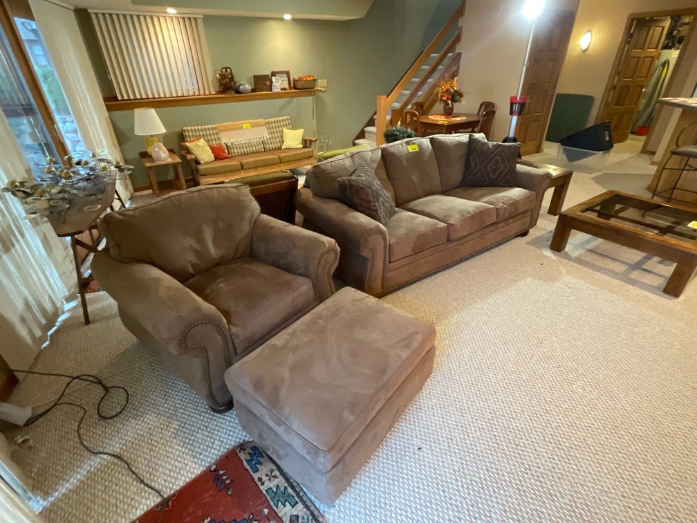 Like new sofa sleeper/chair/ottoman