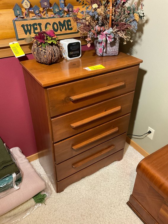 Four drawer dresser