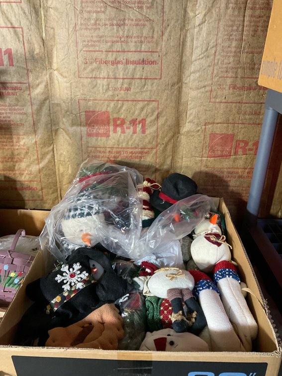 Large box of Christmas