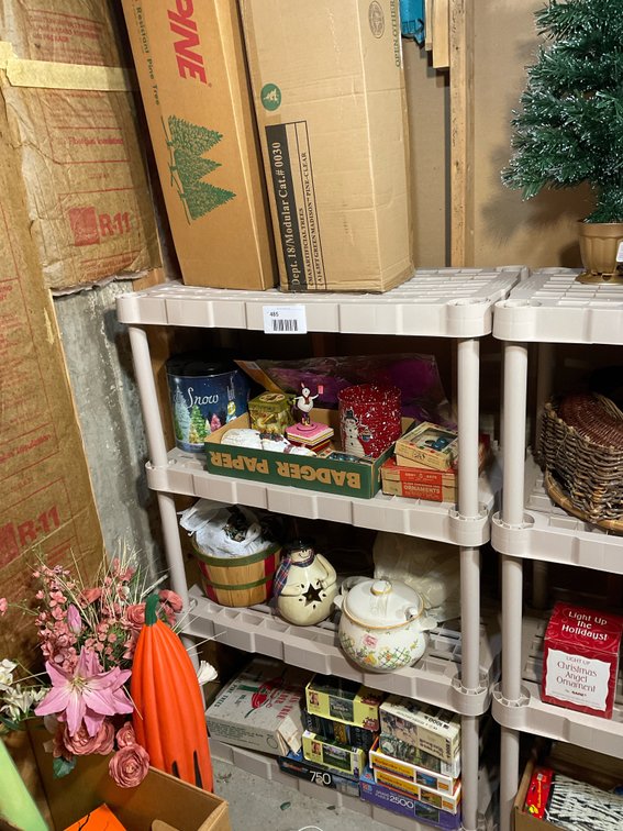 Shelf and miscellaneous Christmas