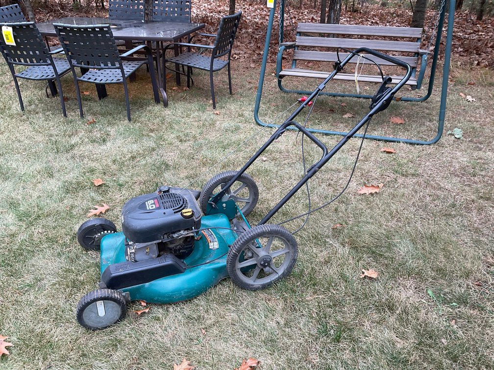 Self-propelled push mower