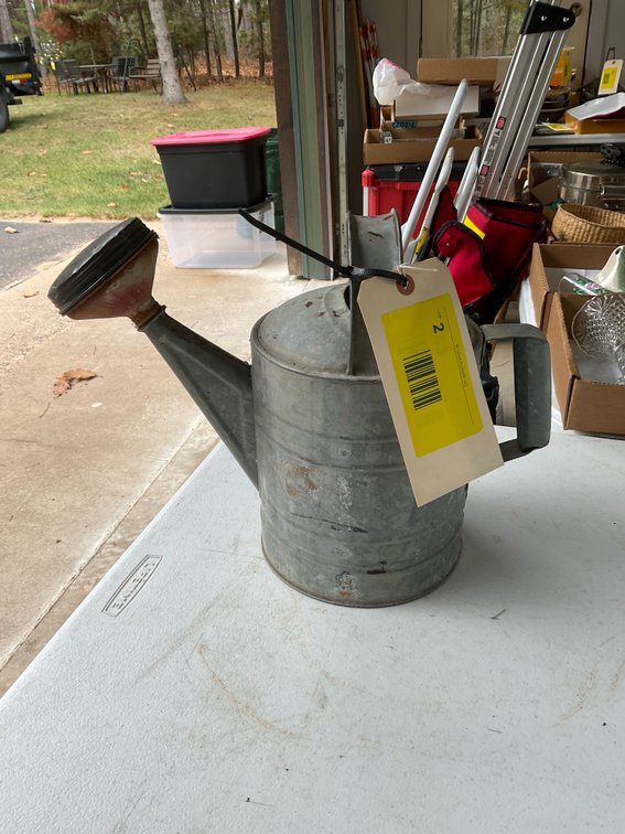 Sprinkler watering can