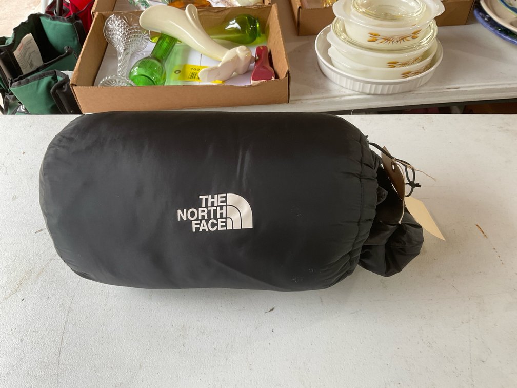 North Face sleeping bag