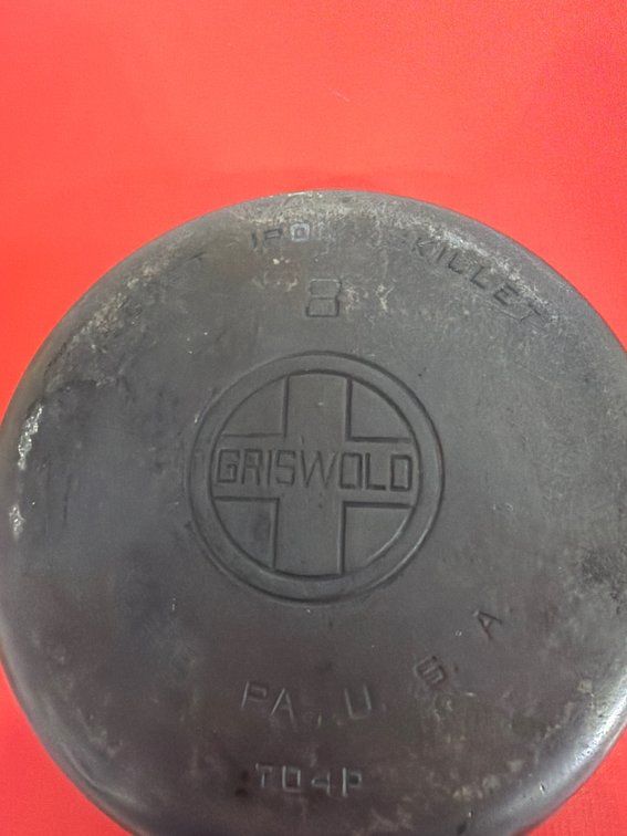 Griswold #8 cast-iron skillet