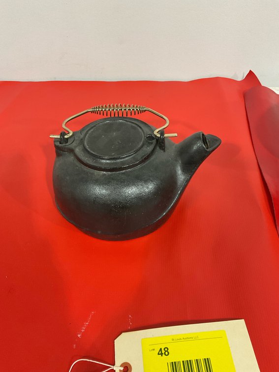 Cast-iron tea kettle