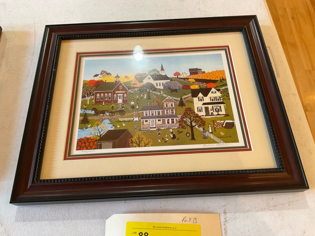 Amish print by Steele