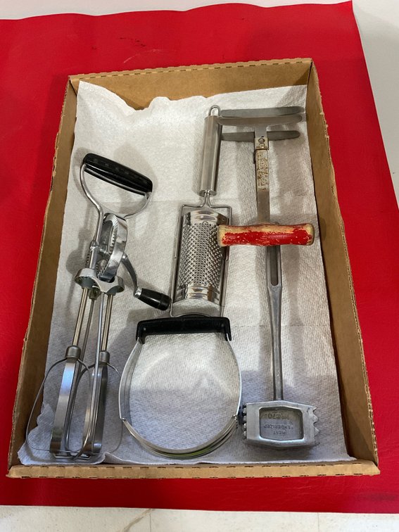 Vintage kitchen utensils