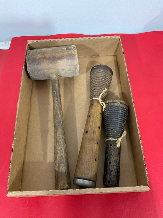 Vintage mallet and