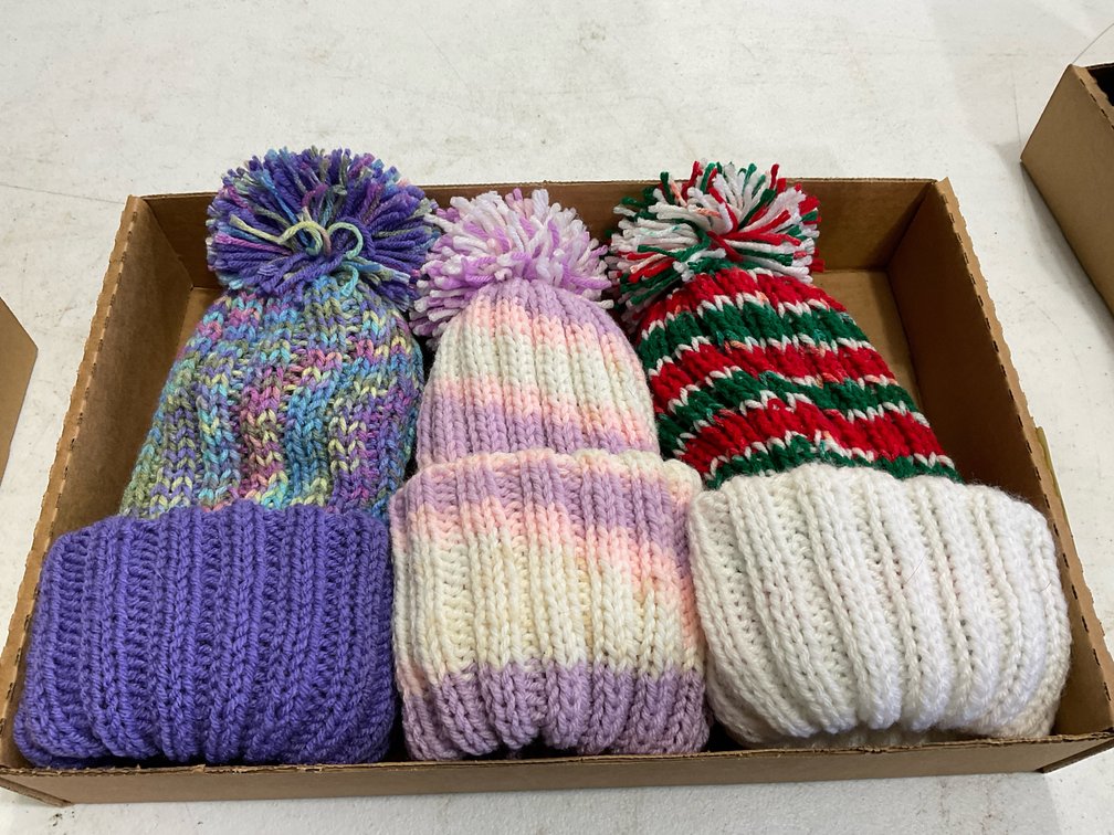 Brand new knitted stocking hats