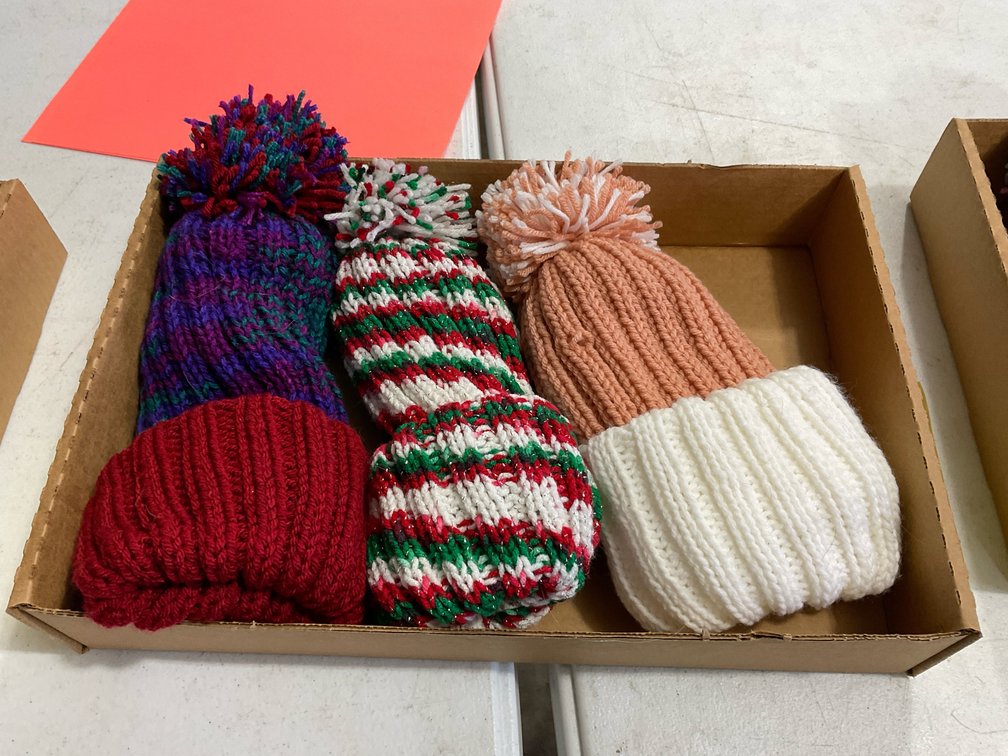 Brand new knitted stocking hats