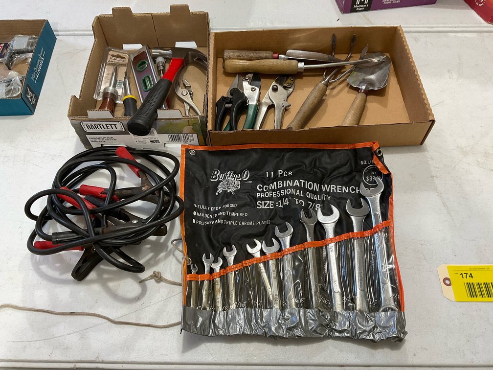 Wrench set and miscellaneous tools