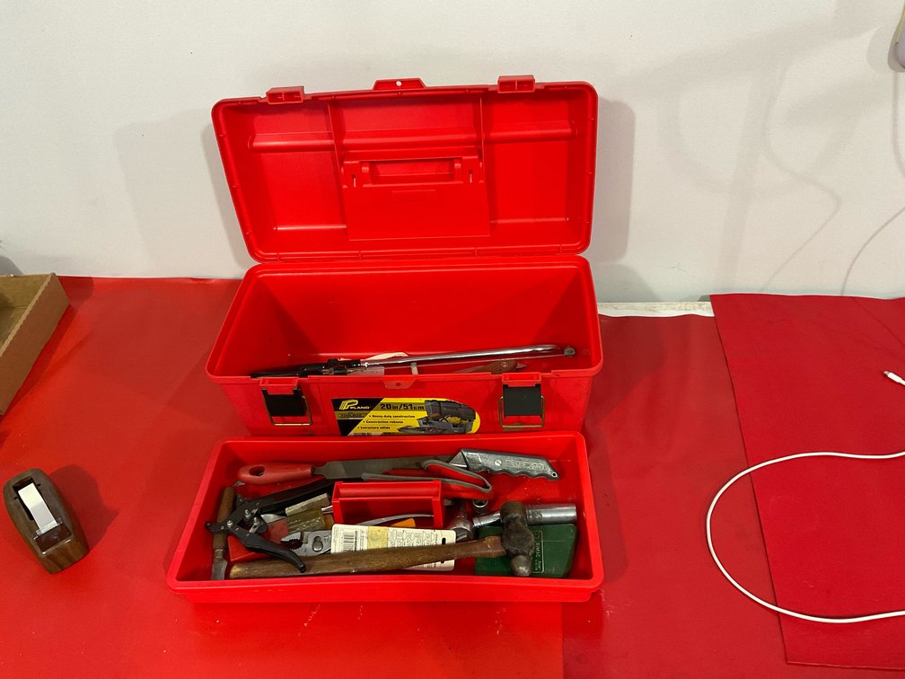 Toolbox with miscellaneous tools
