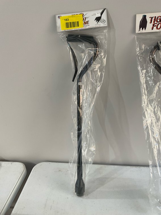 Brand new tiger foot cane