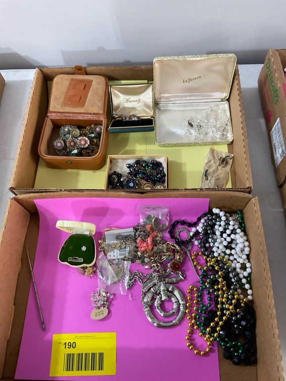 Miscellaneous costume jewelry