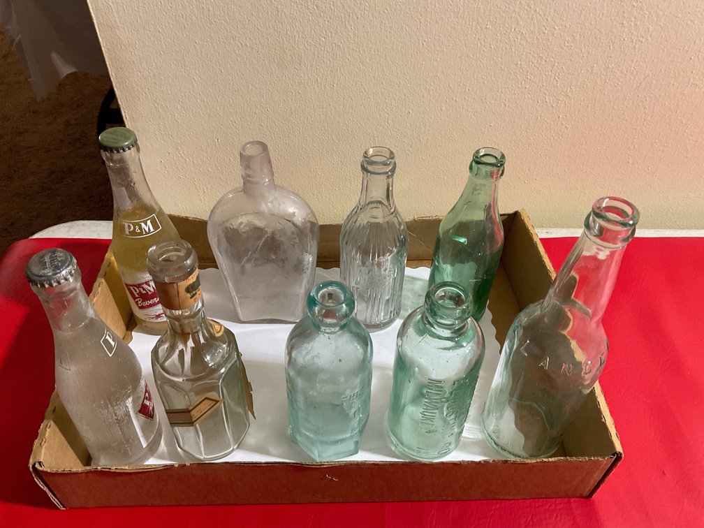 Vintage bottles