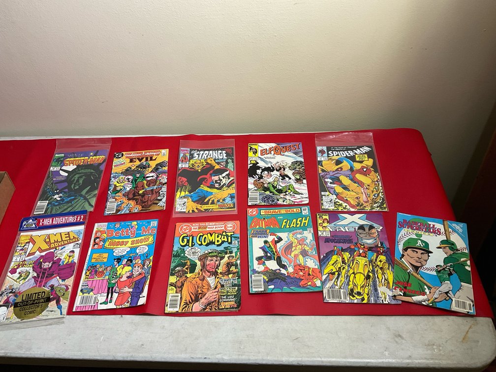 Marvel and other comic books