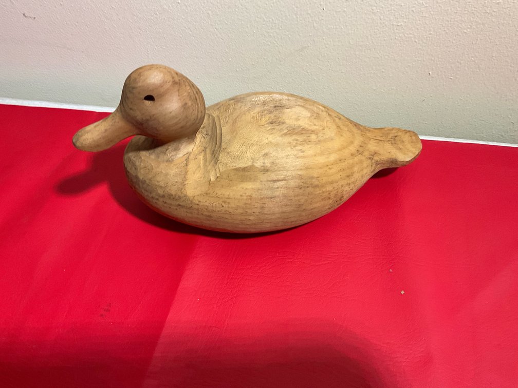 Wooden decoy