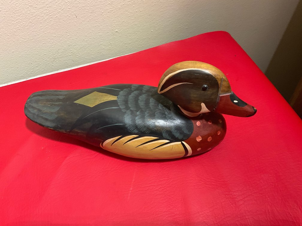 Wooden decoy