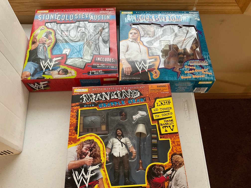 New wrestling memorabilia