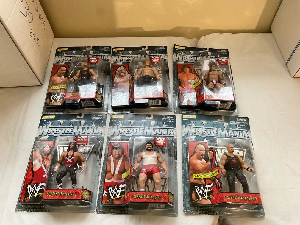 Wrestlemania figurines