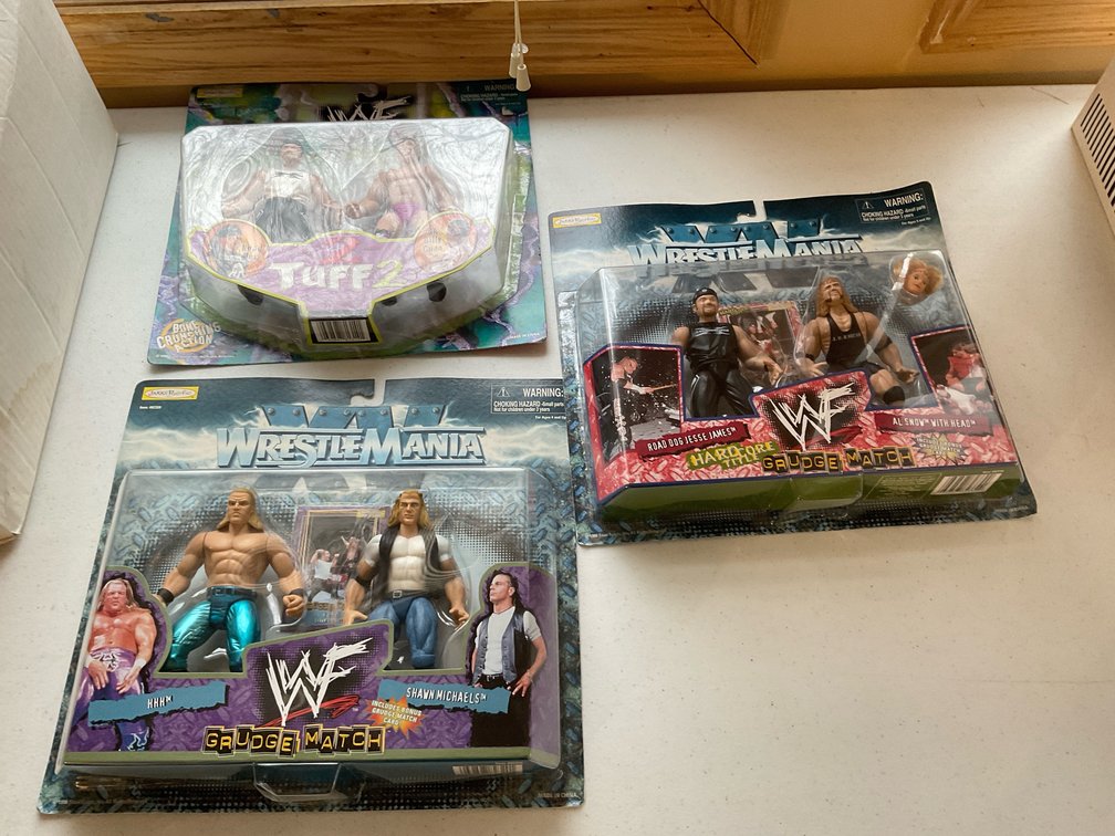 New Wrestlemania wrestling figurines