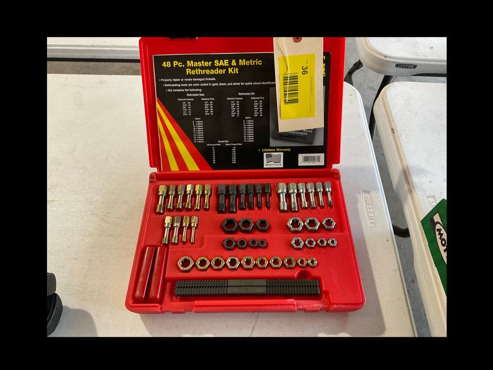48 piece re-threader kit