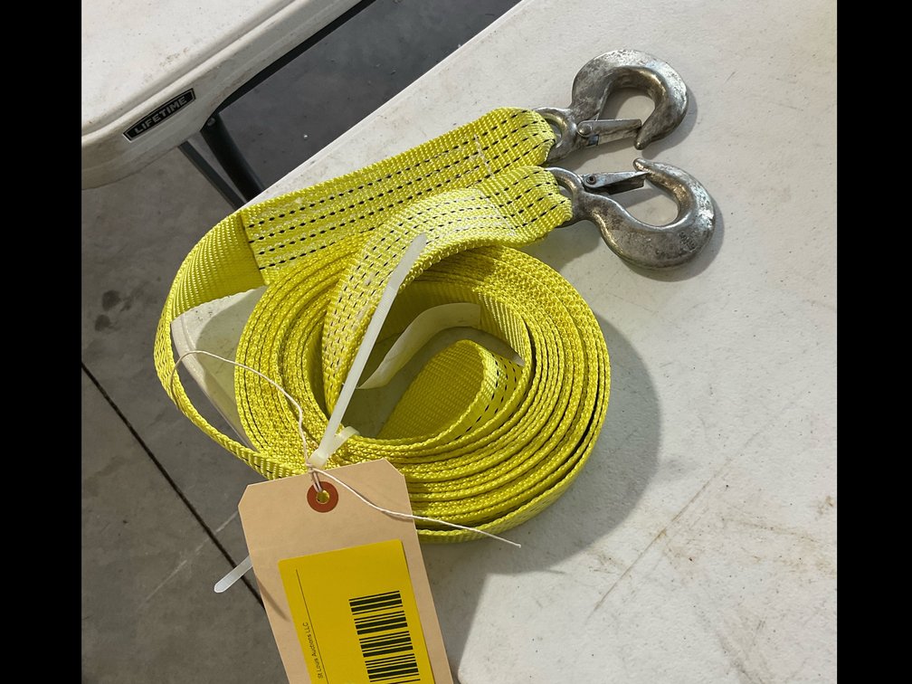 Heavy duty tow strap