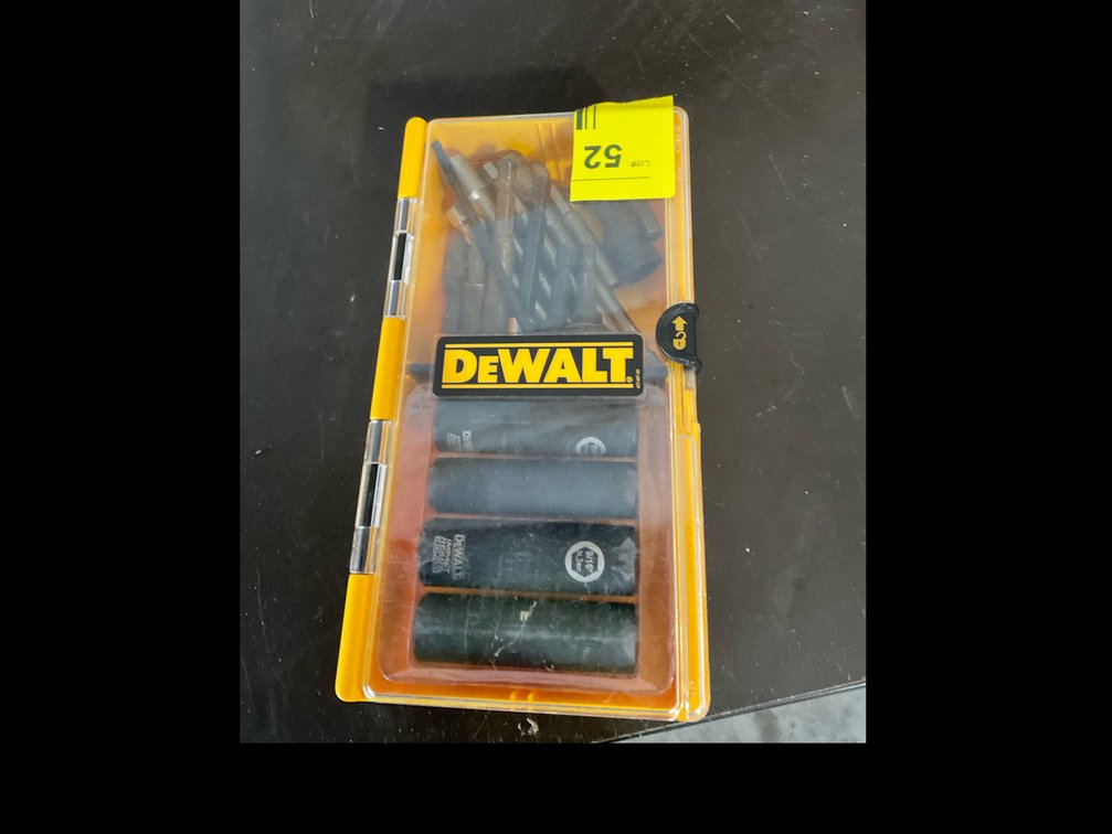 Miscellaneous DeWalt drivers/sockets kit