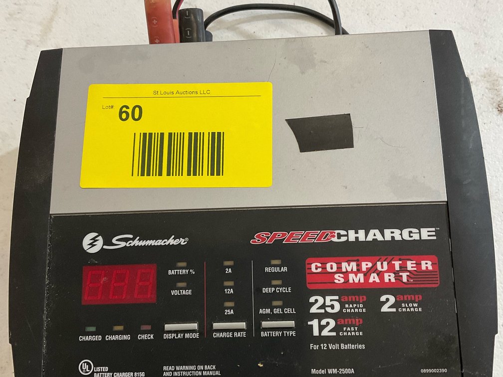 Schumacher battery charger