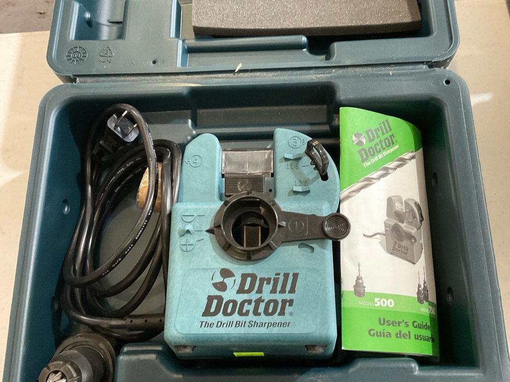 Drill Doctor includes case