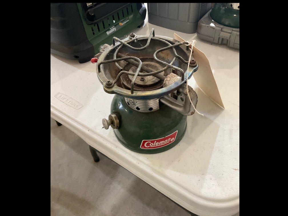 Coleman stove