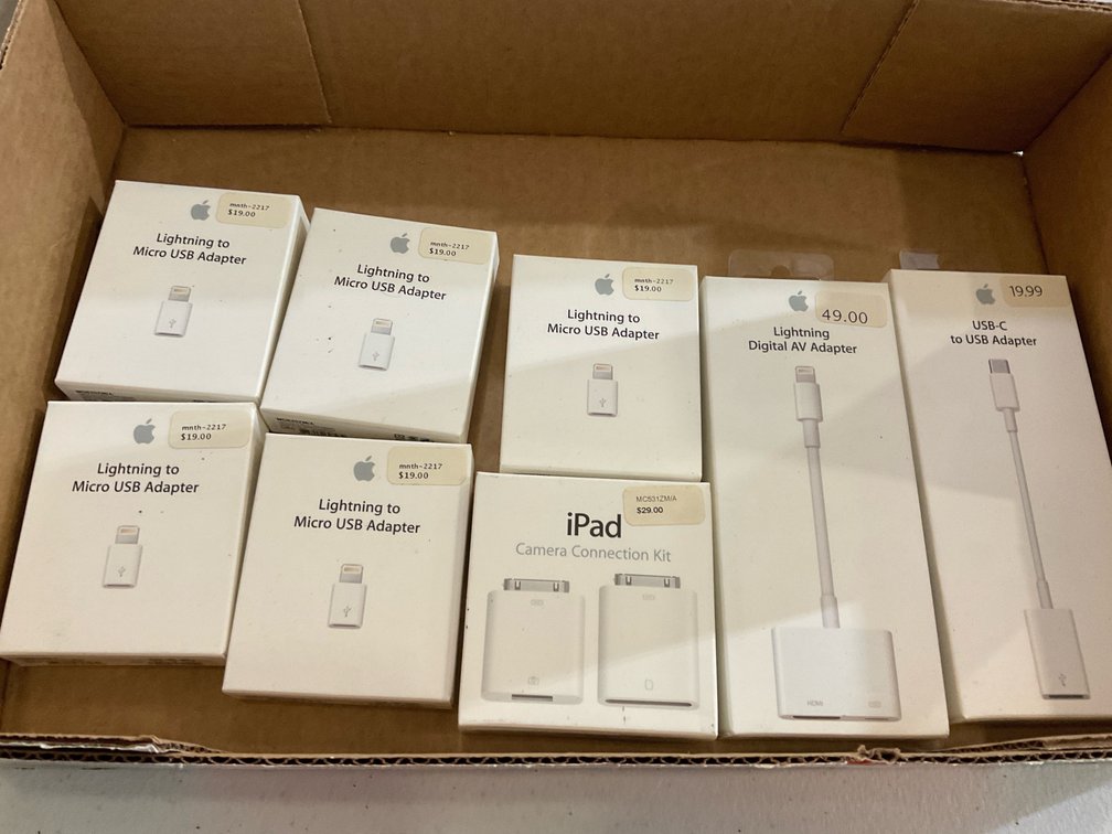 New Apple adapters