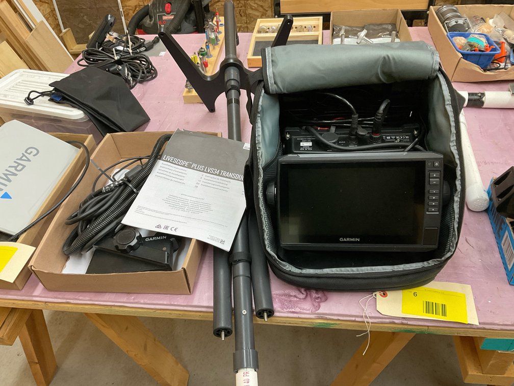 Garmin livescope plus LVS34 transducer