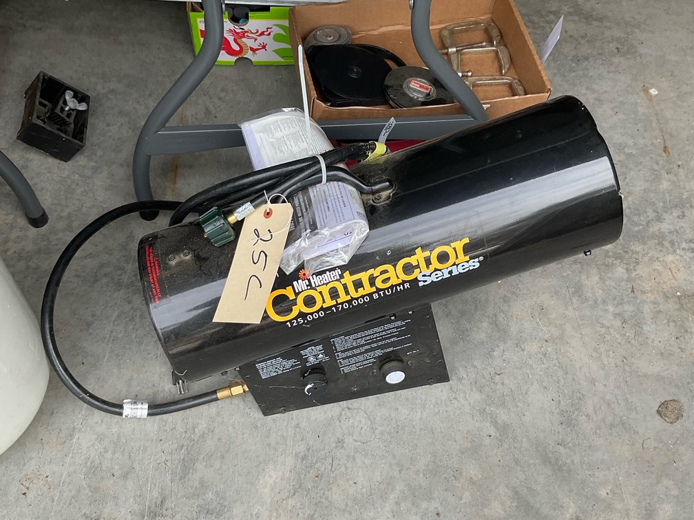 Mr. Heater contractor heater