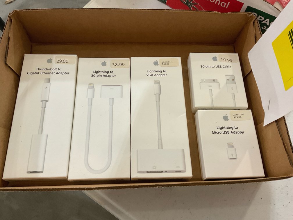 New Apple adapters