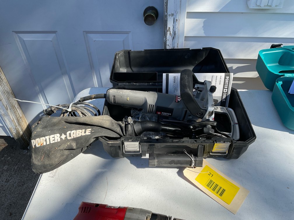 Porter cable plate joiner
