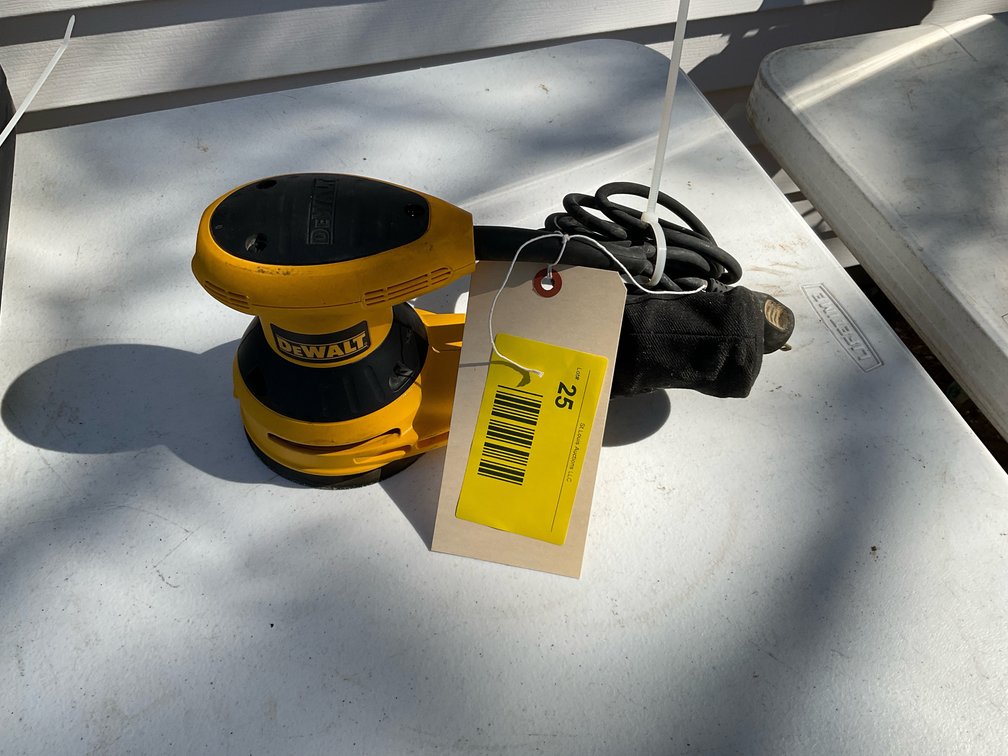 Dewalt orbital sander
