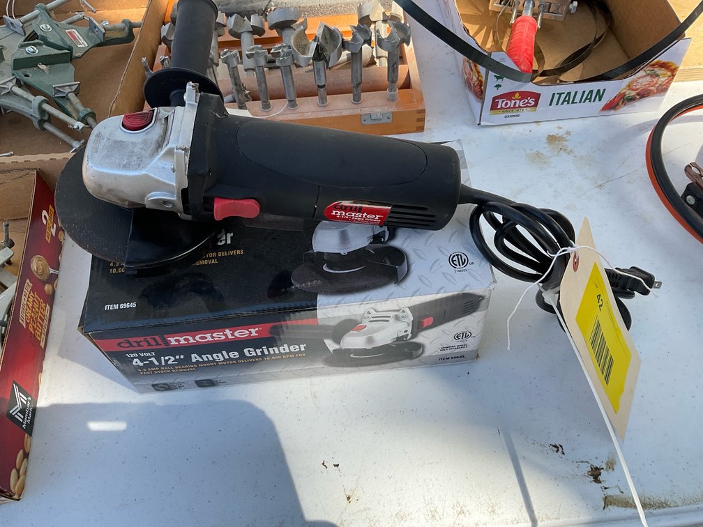 Drill Master angle grinder