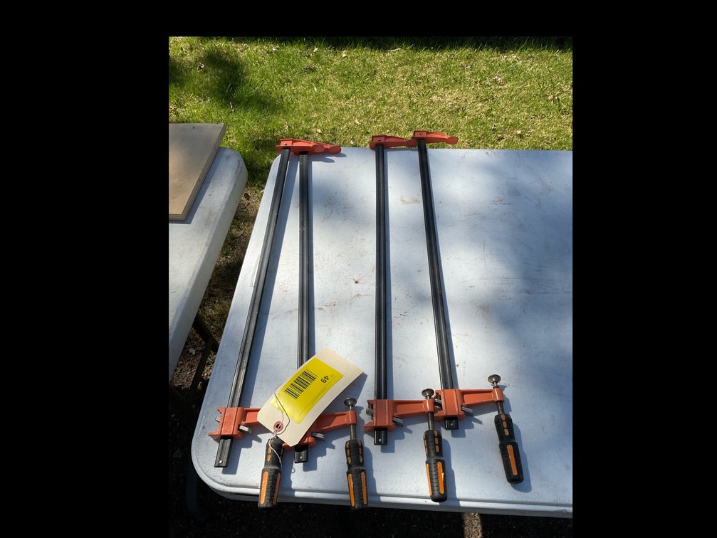 (4) 24" bar clamps
