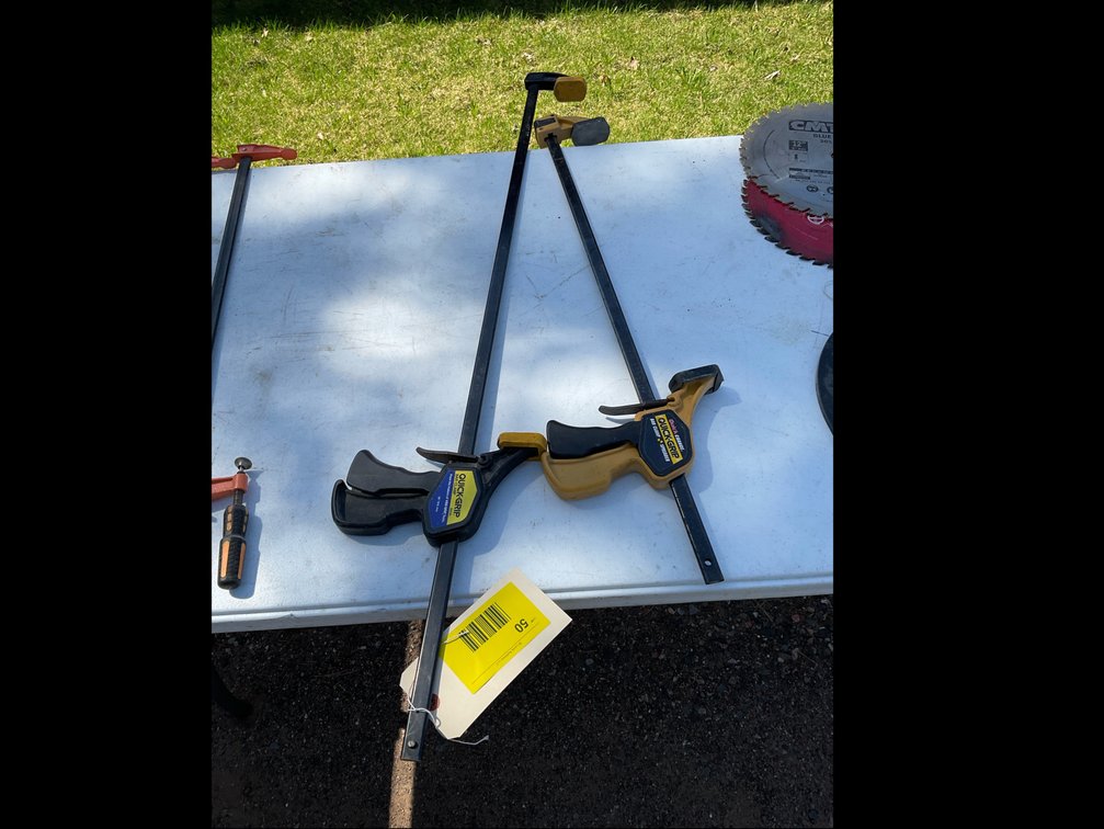 Quick grip bar clamps