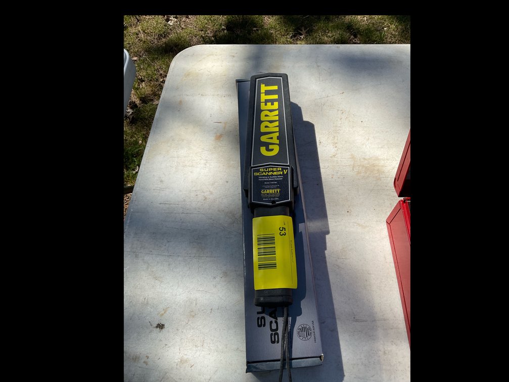 Garrett Super Scanner V handheld metal detector