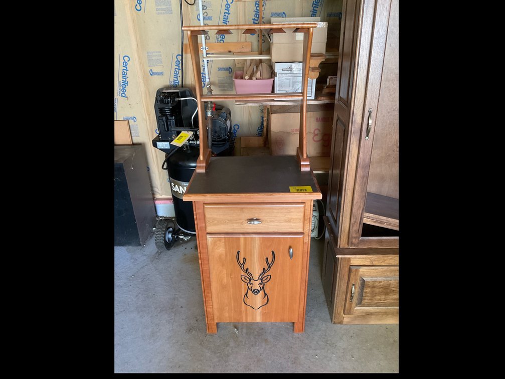 Custom wine cabinet