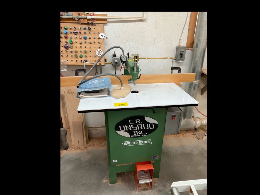 C.R Onsrud inverted router