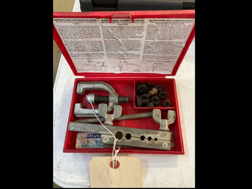 Old Forge flaring tool kit