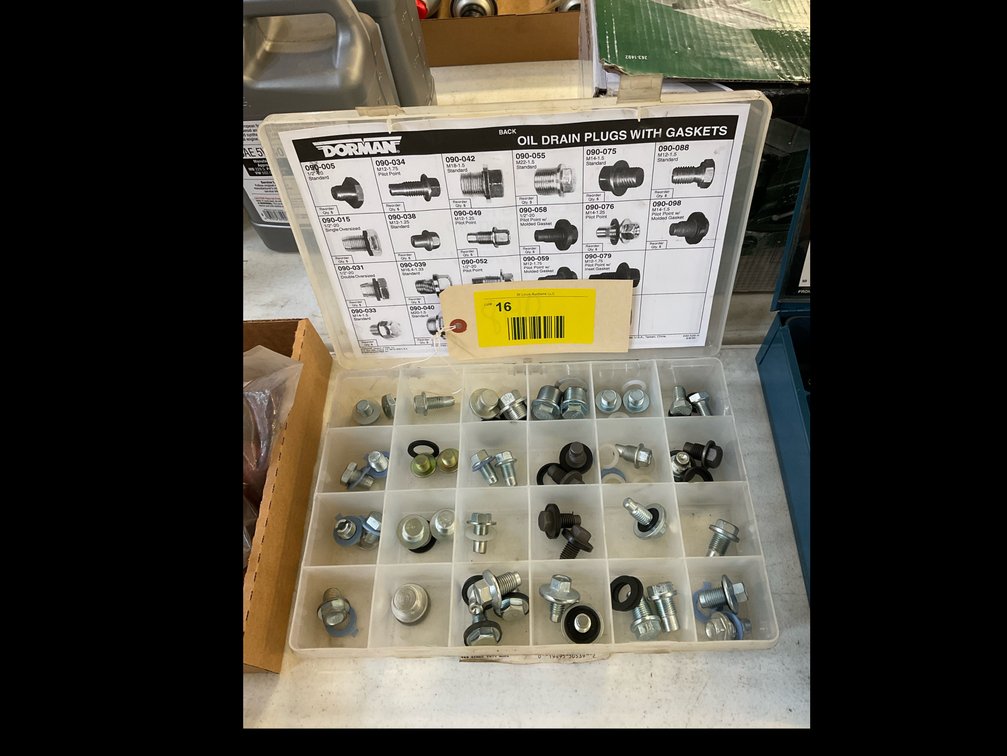 Dorman oil drain plugs with gaskets kit