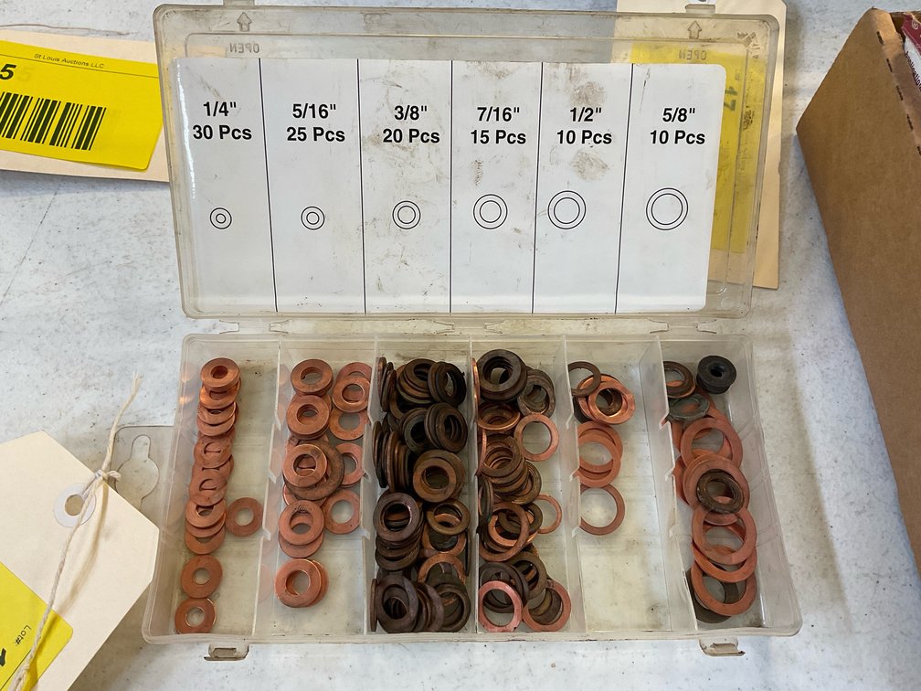 Brass washer kit