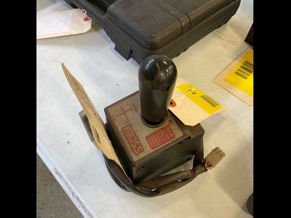 Boss snowplow joystick
